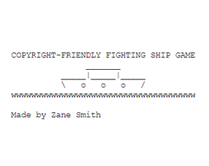 play Copyright-Friendly Fighting Ship Game