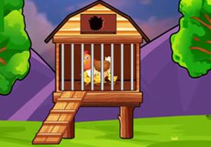 play Chicken Family Escape