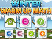 play Winter Warm Up Math