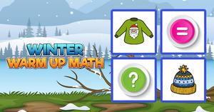 play Winter Warm Up Math