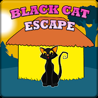 play G2J Black Cat Escape From Greenhouse