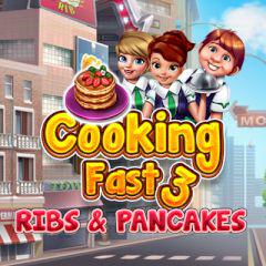 play Cooking Fast 3 Ribs & Pancakes