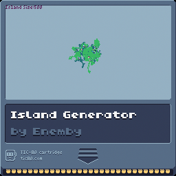 Island Generator (Tic-80)