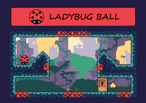 play Ladybug Ball - Github Game Off 2021