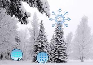 play Snow Flakes Land Escape