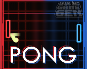 play Game Gen Pong