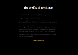 play The Wolfpack Freshman