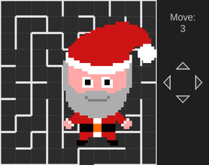 play Drunk Santa Puzzle Maze