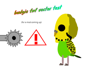 Budgie Vector