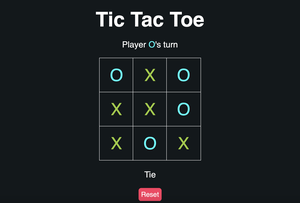 play Tic Tac Toe (2 Players)