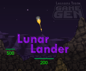 play Game Gen - Lunar Lander