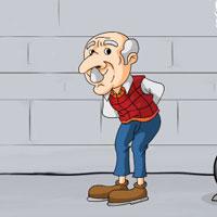 play G2J-Old-Man-Walking-Stick-Escape