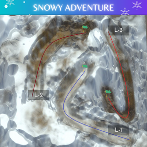 play Snowy Adventure - 3D Fps