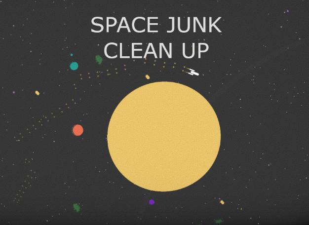 play Space Junk Clean Up