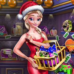 play Ice Queen Shopping Xmas Gift