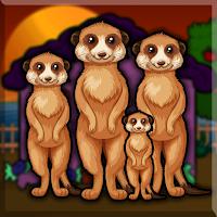 play G2J Grey Mongoose Family Escape