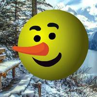 play Snowman Emoji Forest Escape Html5