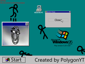 play Windows 95 Infinite