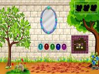 G2M White Brick Backyard Escape Html5