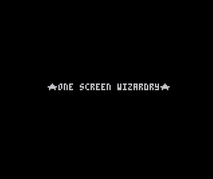 play One Screen Wizardry