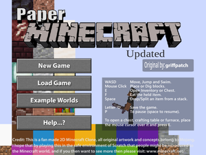 play Paper Minecraft 2