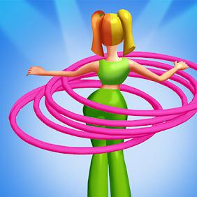 play Hula Hoop Run 3D