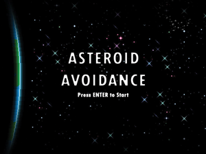 play Asteroid Avoidance