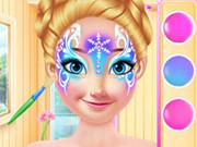 play Anna'S Christmas Face Painting