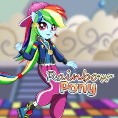 Rainbow Pony