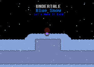 play Undertale - Blue Snow