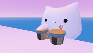 play Bongo Cat 3D
