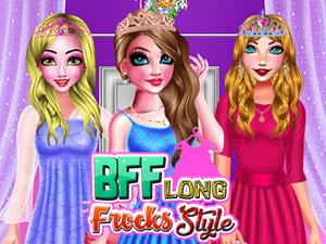 play Bff Long Frocks Style