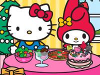 play Hello Kitty And Friends Xmas Dinner
