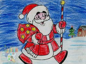 play Santa Claus Coloring