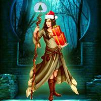 play G2R-Christmas Wizard Forest Escape Html5