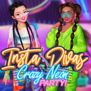 Insta Divas Crazy Neon Party game