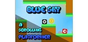 play Blue Sky! A Scrolling Platformer!