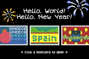 play Hello, World! Hello, New Year!