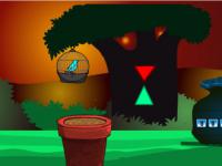 play Tiny Blue Bird Escape