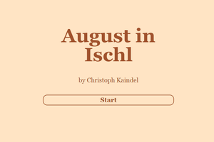 play August In Ischl