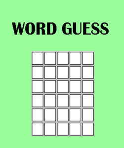 play Word Guess