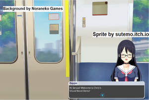 Visual Novel Proof Of Concept