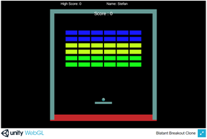 play Blatant Breakout Clone
