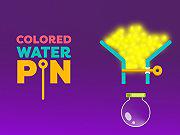 Colored Water & Pin