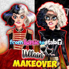 From Basic To #Fab Villain Makeover game