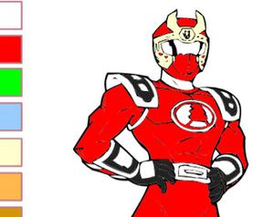 play Power Rangers Coloring Game