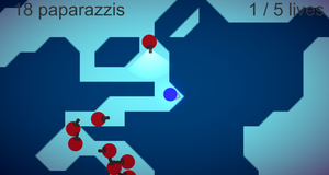 play Escape The Paparazzi !