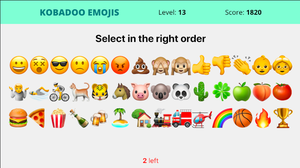 Kobadoo Emojis game