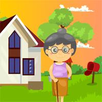 play Games4King-Grandmother-Escape-From-House