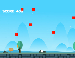 play Escape The Falling Blocks!